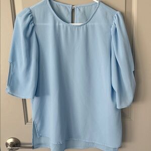 Light Blue Women's Top